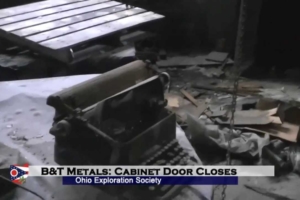This clip shows a cabinet door mysteriously close on its own. B&T Metals: Door Closes
