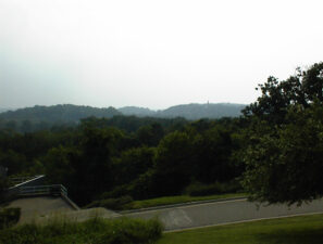 The view from the top of Alligator Mound was amazing.