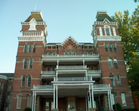 The building is now known as Lin Hall Kennedy Museum of the Arts.