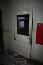 The entry door to another office.