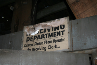 The Receiving Department was just inside the courtyard door of the original B&T Metals building.