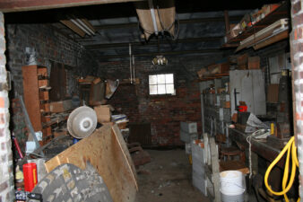 This office space was just across the hall from the receiving office.