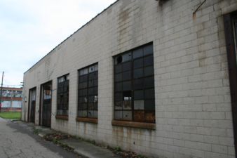 B&T's newer extrusion building on the south side of West Walnut Street.