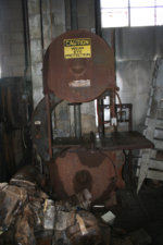 This piece of machinery required eye protection.