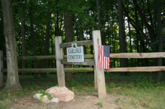 Carlisle Cemetery was located in the Hibernia Apartment complex.
