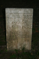 Amos Stout died on February 29, 1852, just days after his 24th birthday.