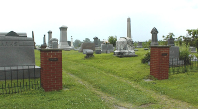 The entrance to Concord Cemetery.