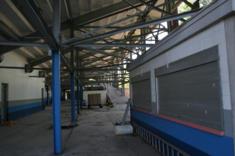 Looking south from the north end of the concourse.