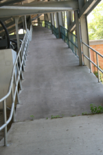 Another view of the ramp.
