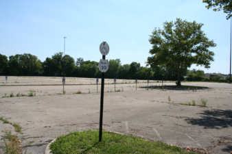 Parking Row 10 was reserved for handicapped parking.