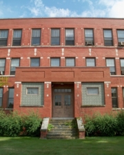 This was probably the original main entrance to the hospital.