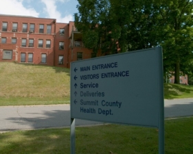 A directory pointed visitors away from this older section.