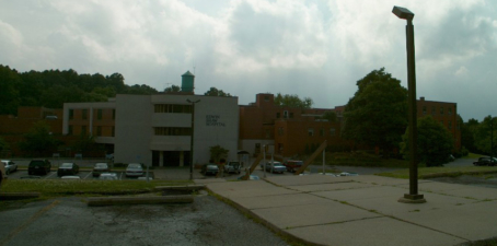 This was the newer main entrance for Edwin Shaw Hospital.