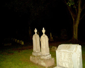 The closest tombstone belonged to Edward and Margaret Stober. Ed was a Civil War vet who died in 1906. Margaret died in 1918.