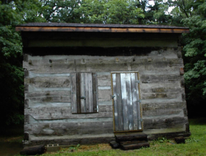 This cabin dated back to the 1700s.