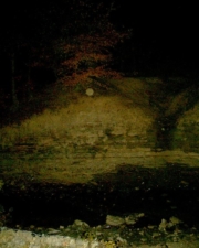 This small cliff adjacent to Glen Echo Creek was near the front of the park where we entered.