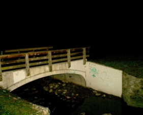 This was the first bridge we came to several feet downstream from the first photo.