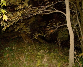 The tunnel exited back to the park on the other side of Indianola.