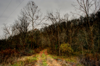 Glencoe Tunnel is just around the bend.
