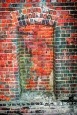 These small pockets were built into the brick wall just in case someone was caught in the tunnel when a train was approaching.