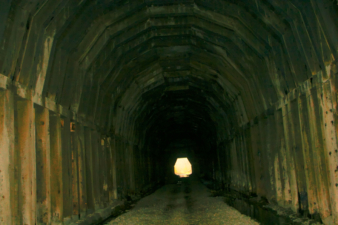 Another look at the center portion of the tunnel.