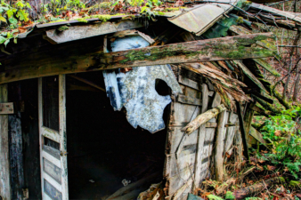 The building looked like it could fall over at any moment.