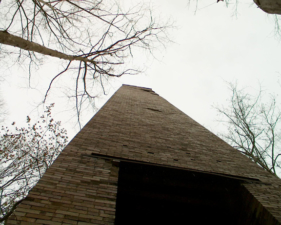 Another view of the smoke stack.