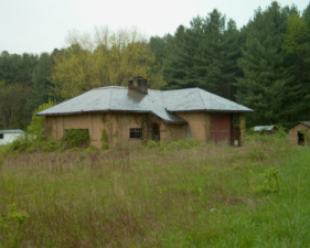 The Greendale School as seen from the road.