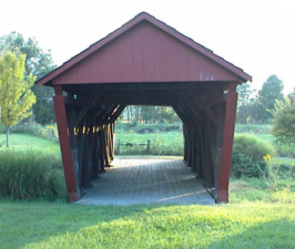 The northeast-facing side of the bridge.