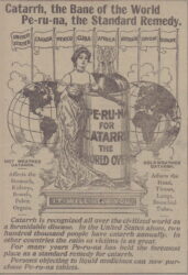 Another old ad for Peruna and an introduction for Peruna tablets.