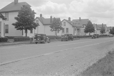 Homes of the workers who lived on Hartman Farm once lined High Street.