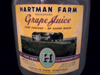 A closer look at the label on the bottle.