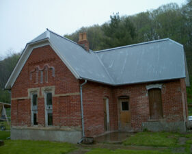 The future Haydenville Museum as seen from the road.