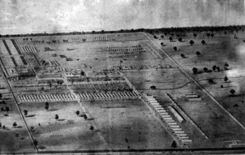 Another aerial view of the camp.