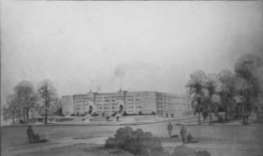 Circleville School as it appeared in 1937.