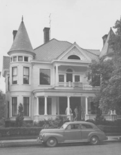 The boyhood home of Circleville's beloved Ted Lewis as it looked in 1951.