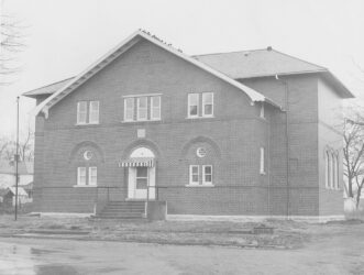 The Lockbourne Masonic Temple on Vause Street. The first floor windows had been boarded for years, but have been restored. The building is still in use.