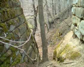 The backside of Hope Furnace.