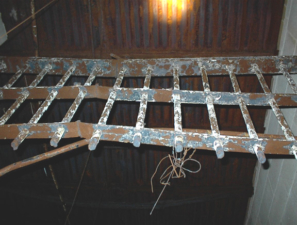 These were some of the only remaining bars in the entire prison.