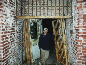 These bars were the only bars we found that looked like a tradition prison door.