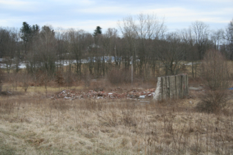 The old brick factory had been demolished as well.