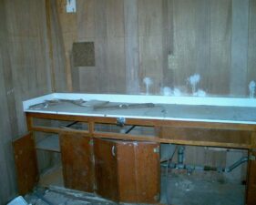 This was the office where we recorded strong EMF readings during our first trip to the prison.