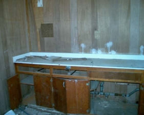 This was the office where we recorded strong EMF readings during our first trip to the prison.