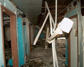 We believe this was where the administration offices were located.