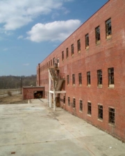 The west side of Junction City prison.