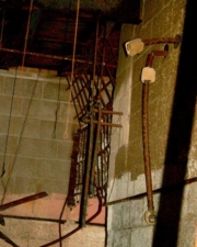 Some of the remaining bars on the ground floor.