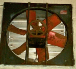 A massive vent fan.