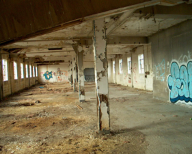 A large room on the top floor.