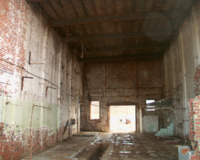 This massive area was probably where bricks were stored and prepared for transport.