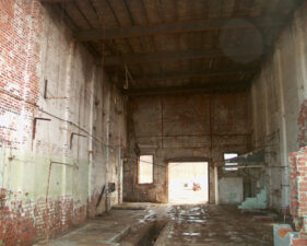 This massive area was probably where bricks were stored and prepared for transport.